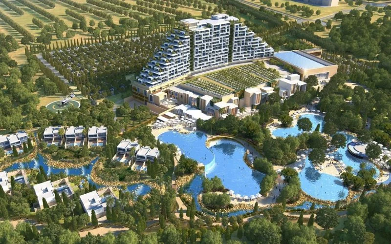 Architectural project visual of City of Dreams Mediterranean from the company presentation